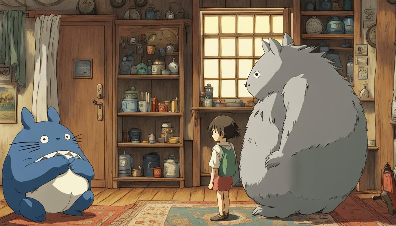 Studio Ghibli Inspired Image of Righteousness