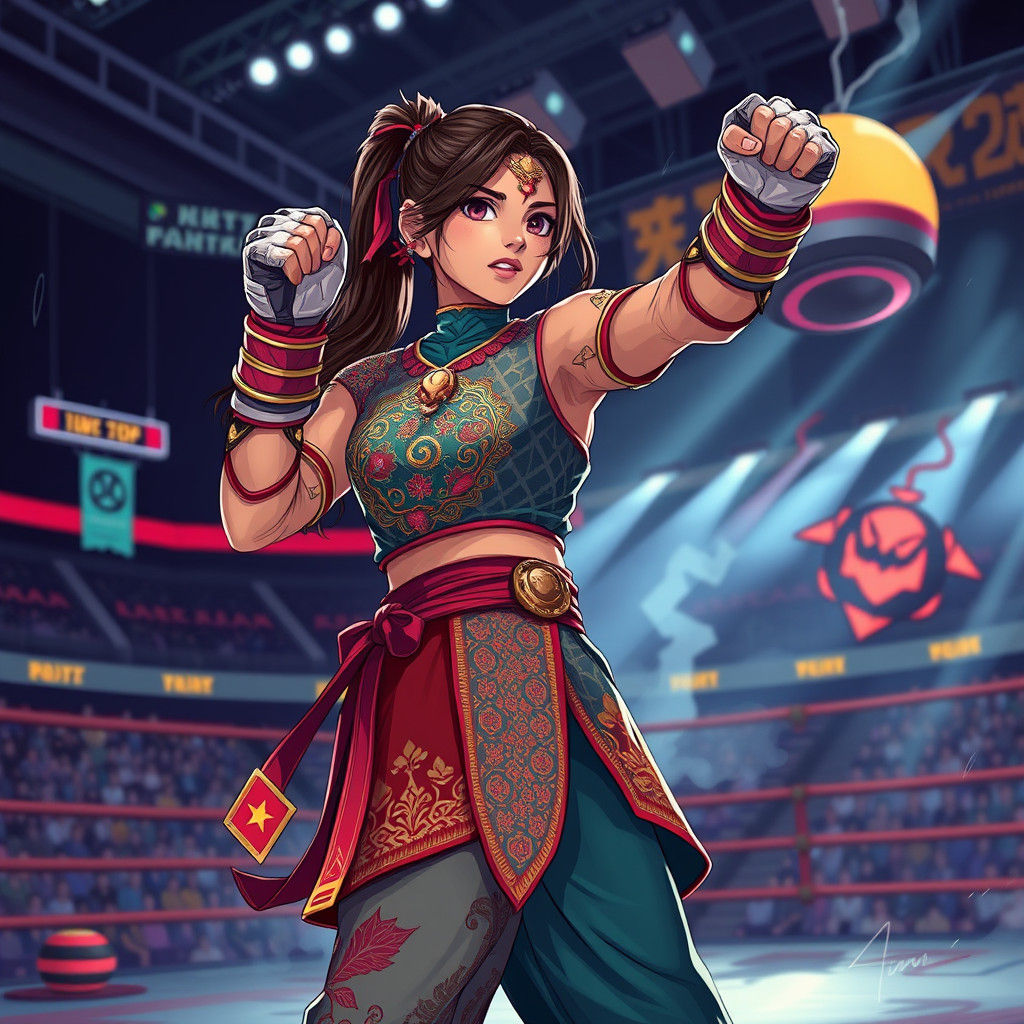 Pakistani Girl Victorious in Anime Fighting Tournament