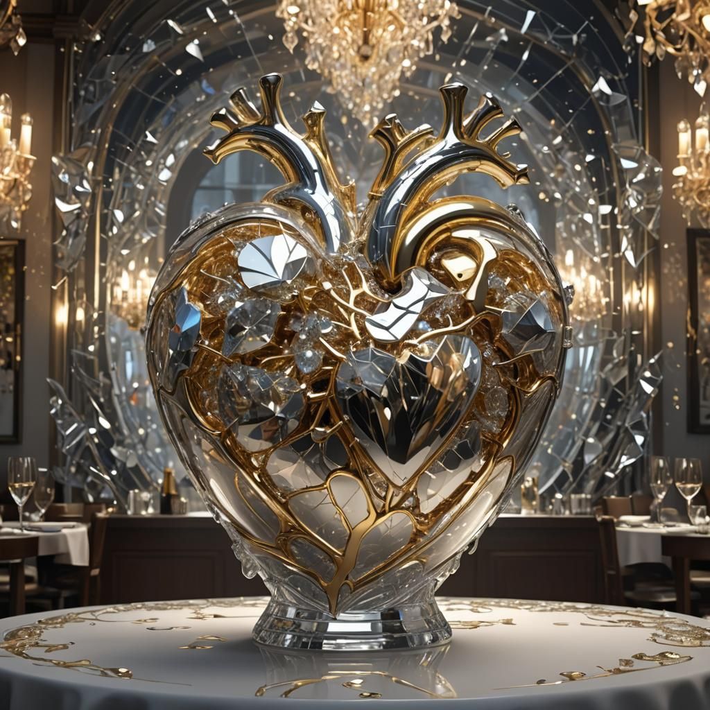 A Masterpiece of Intricate Proportions: A Shattered, Jeweled...