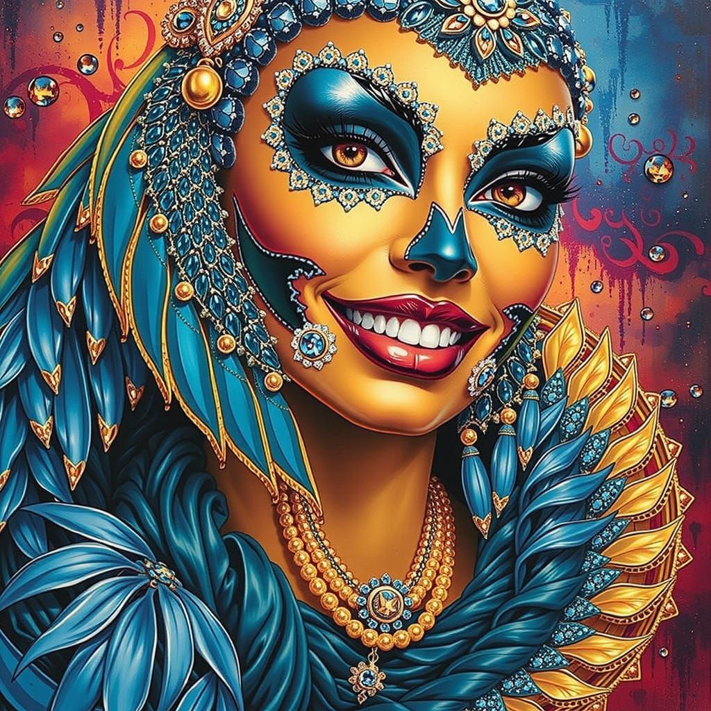 Sensuous Masterpiece of Lustrous Beauty