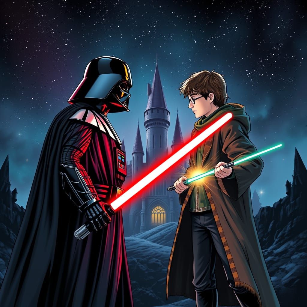 Star Wars vs Harry Potter