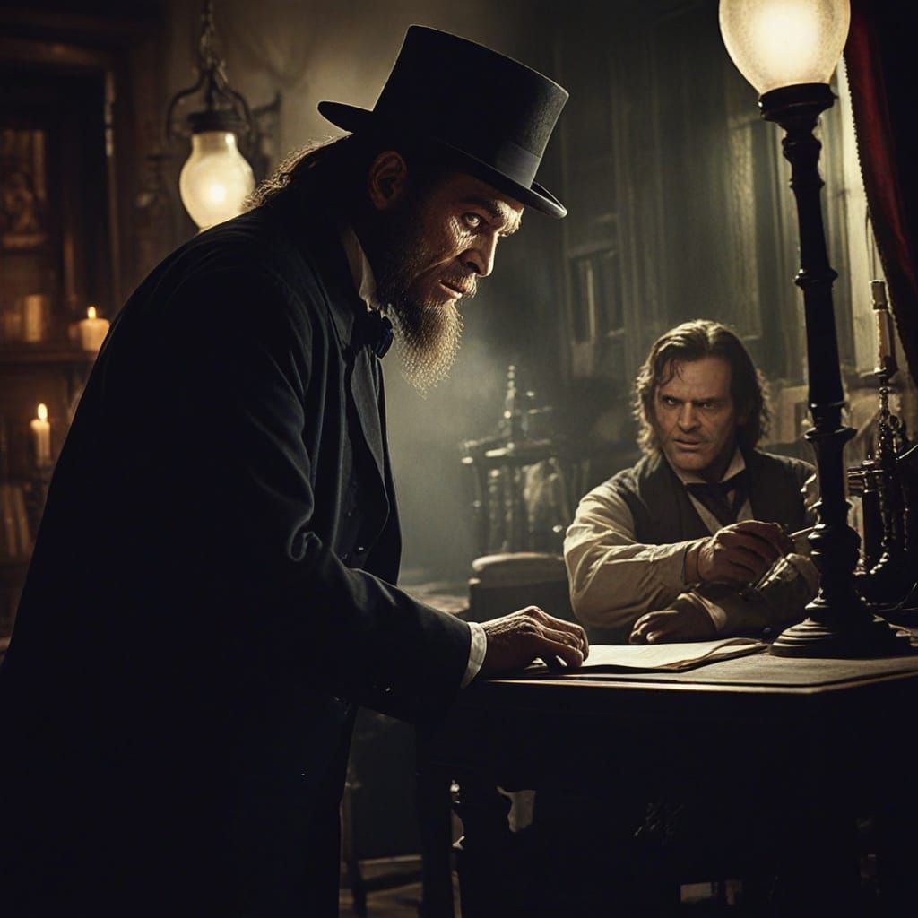 Victorian Era Duality of Man Revealed in Ominous Gothic Art