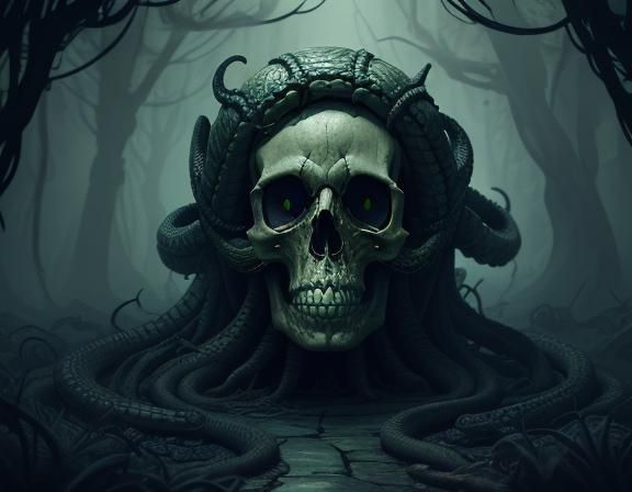 Skull creepy vibe 2