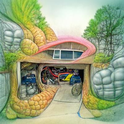 The Airtight Garage: Digital Illustration in Moebius Style