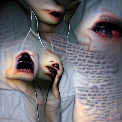 Haunting Surreal Scene Evokes Inner Turmoil