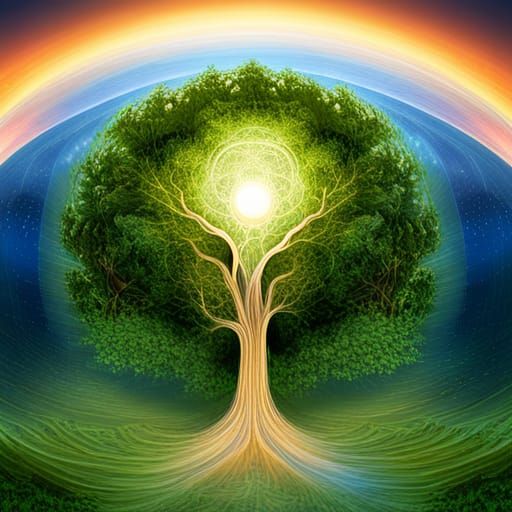 Kabbalistic Tree of Life: A Symbolic Representation