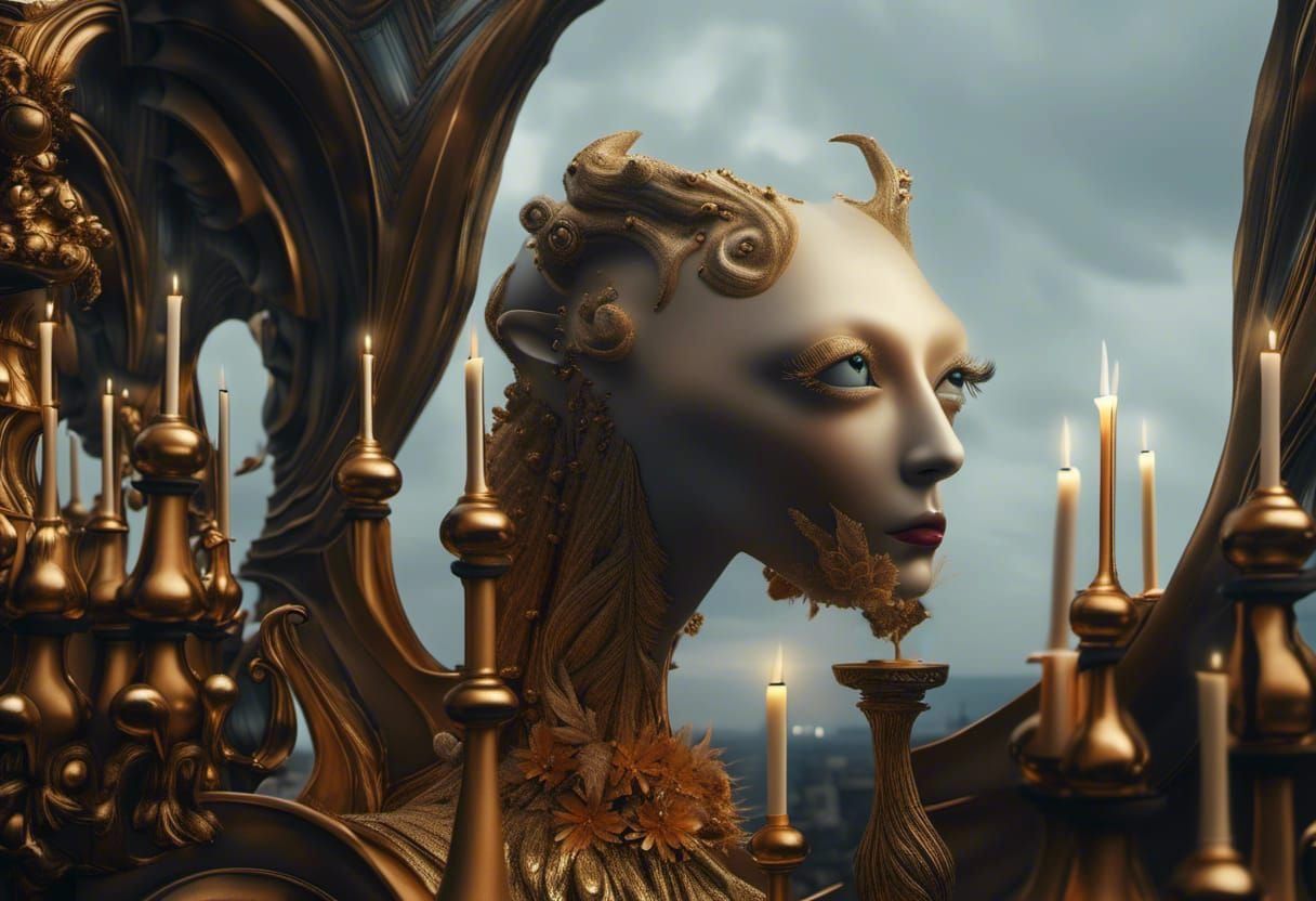 Dreamlike Feast of Futuristic Beings