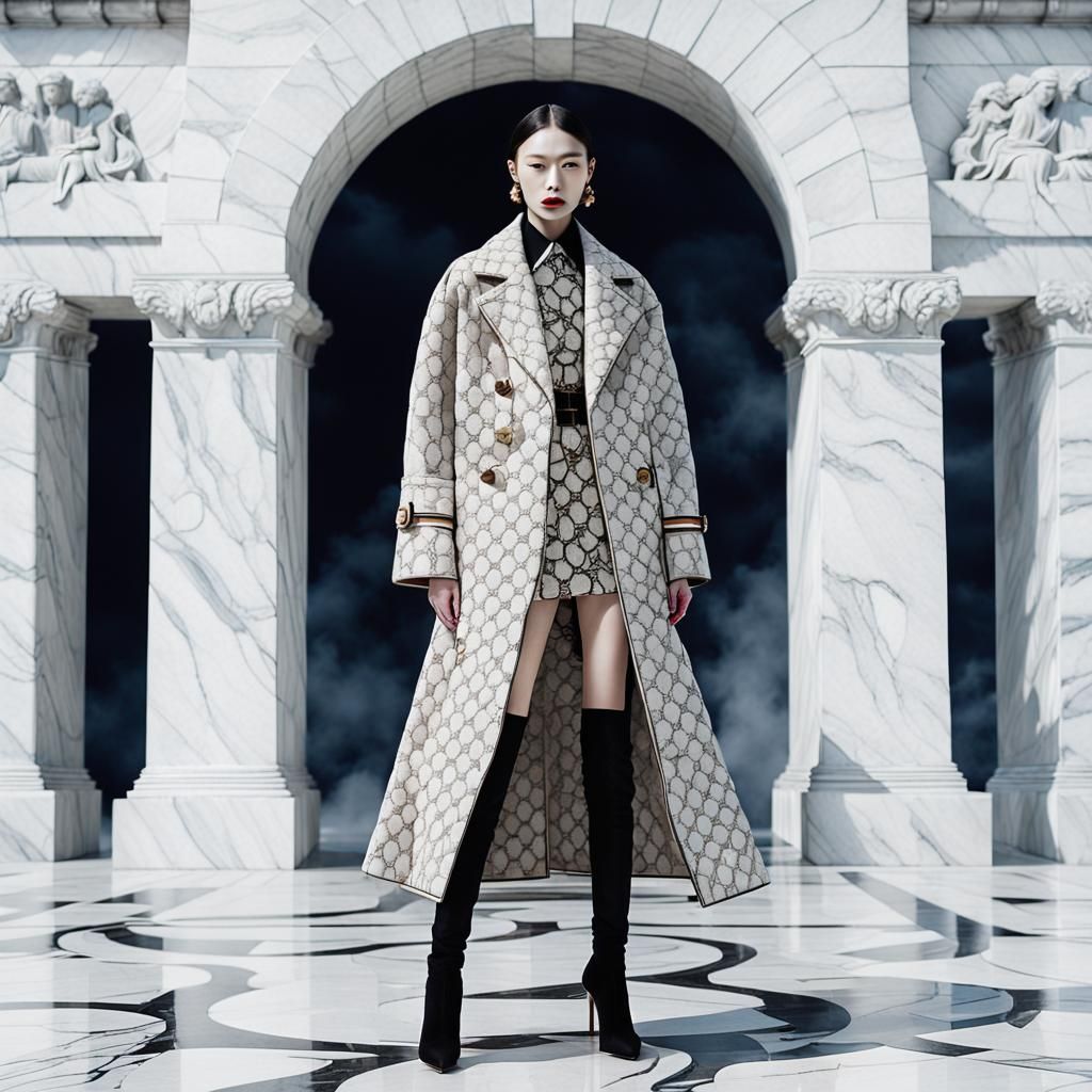 Captivating Surreal Japanese Woman in 3D