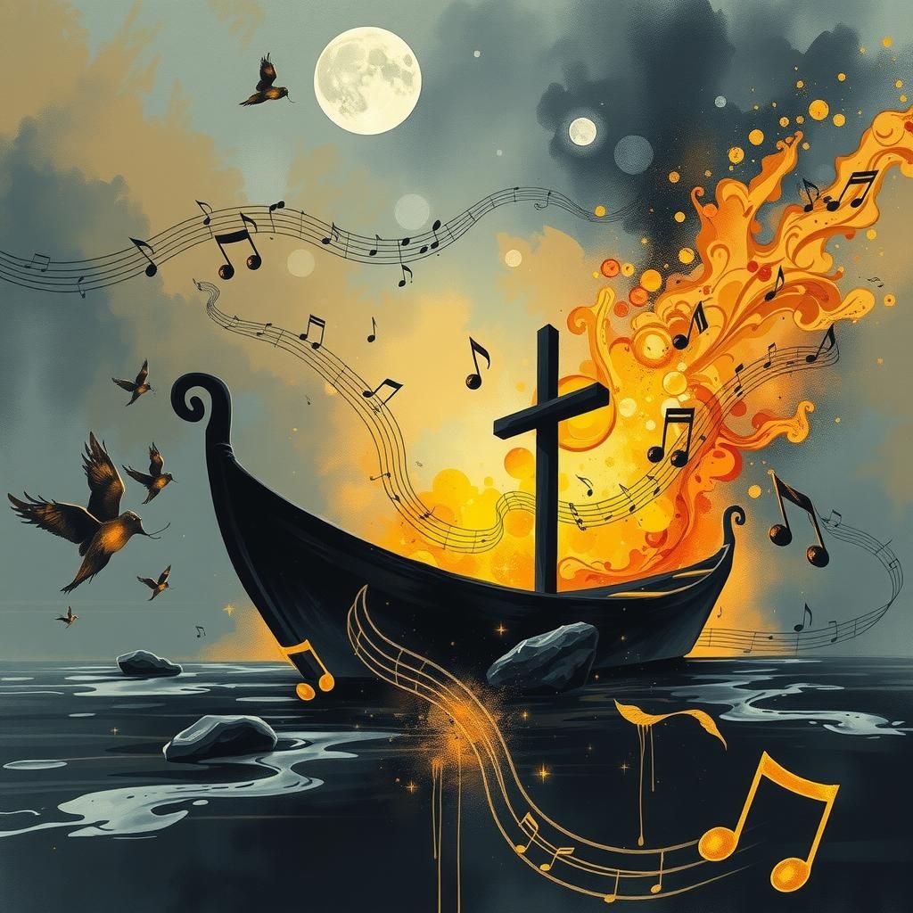 BLACK BOAT song lyrics