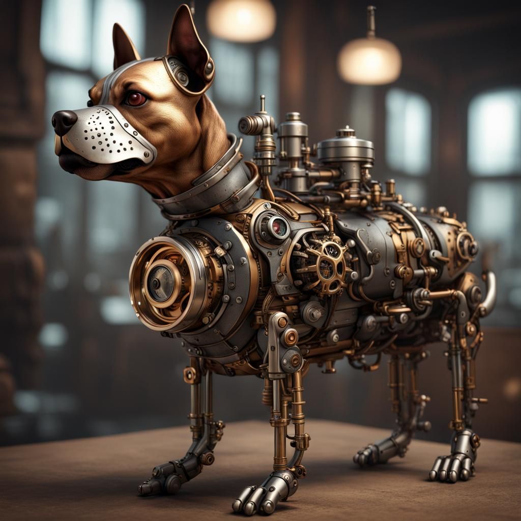 Steampunk Dog