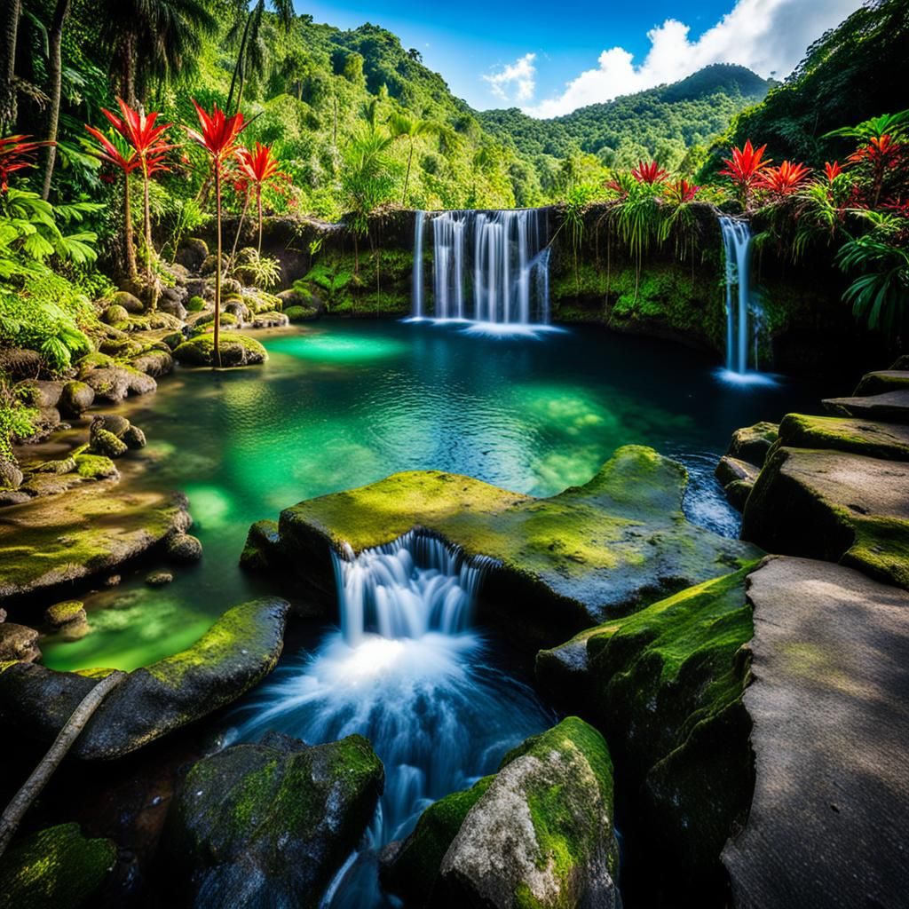 Emerald Pool Waterfall, Dominica: A Photographic Oasis