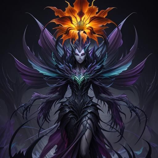 Spectral Gloriosa: A Fantastical Matte Painting