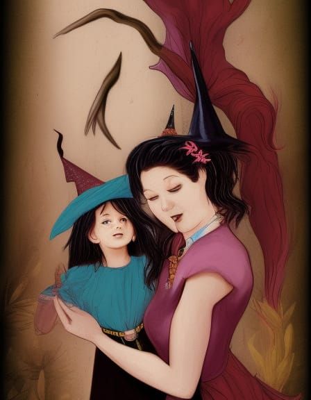 A Witch Mother's Love for Her Child