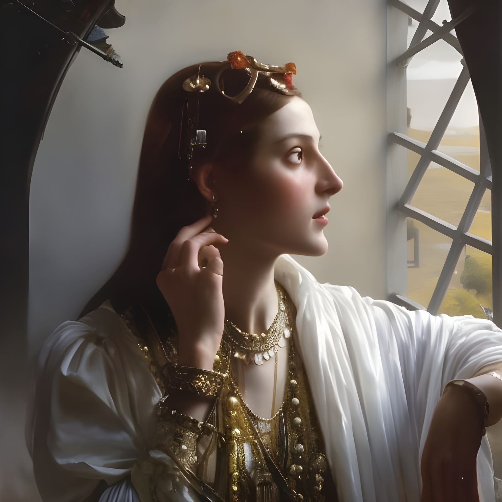 Zero Sum Game: Hyperrealist Painting in 8k