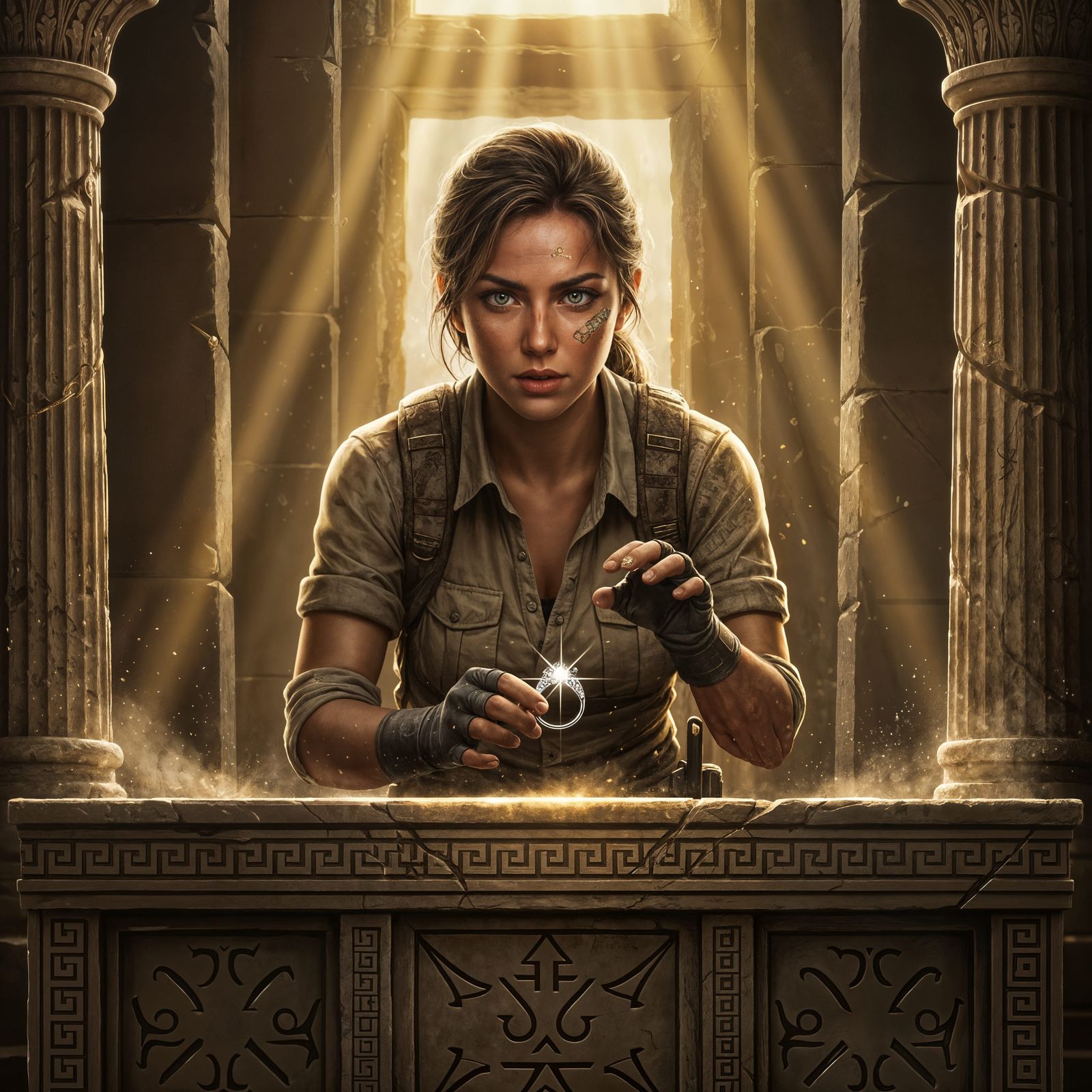 Archeologist Discovers Diamond Ring in Ancient Greek Temple