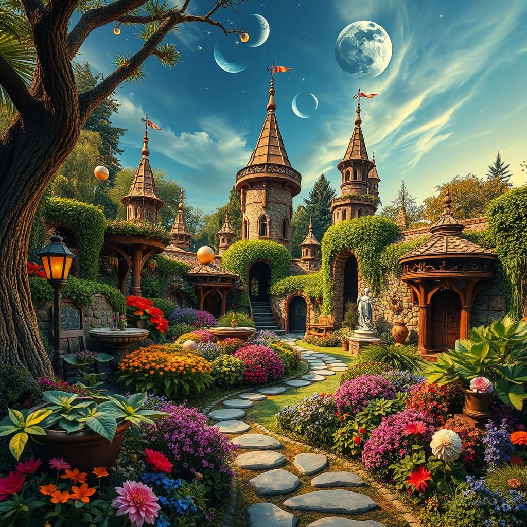 Enchanted Phantasmagorical Garden