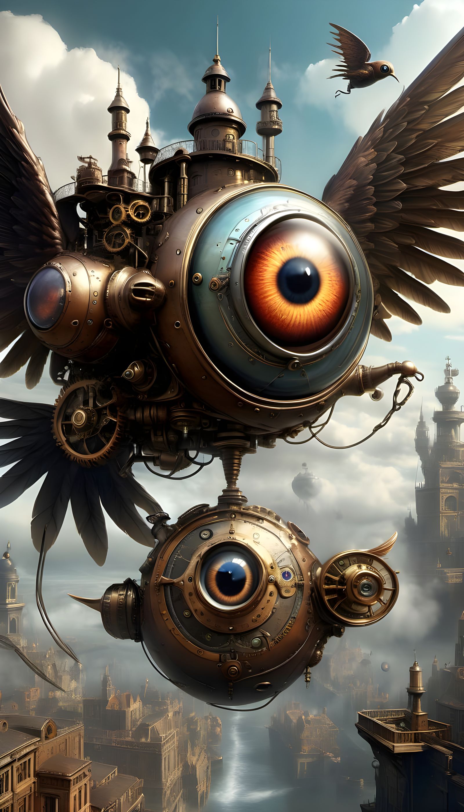 A Steampunk Camera Drone