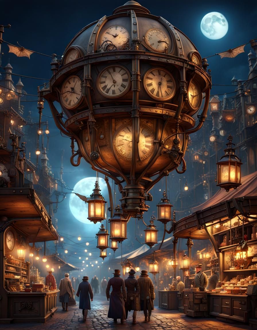 steampunk market
