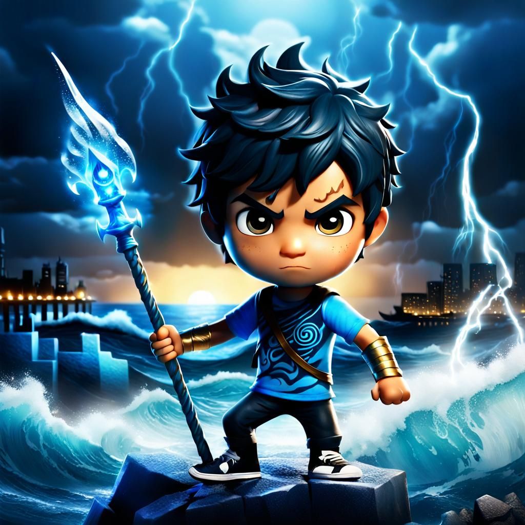 Chibi Percy Jackson & the Olympians: The Lightning Thief (Be...