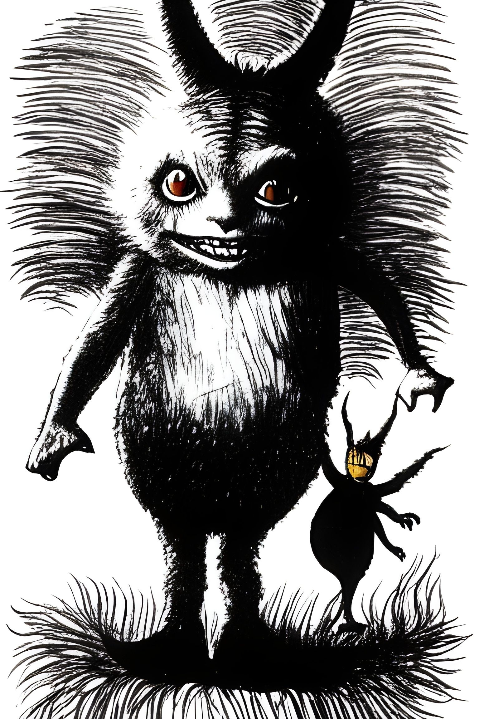 Magical Creatures in an Enchanted Forest