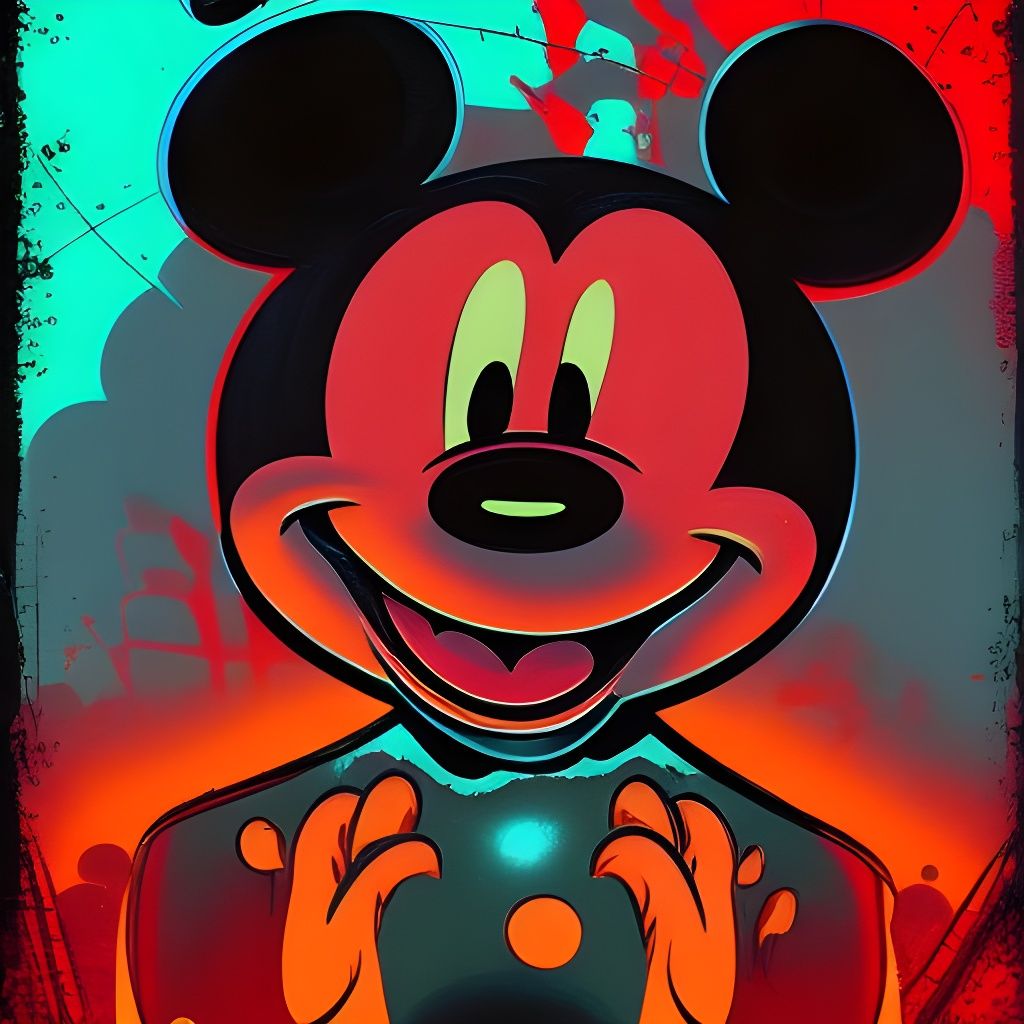 Monstrous Mickey Mouse: Sci-Fi Horror Transformation