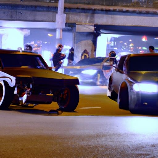 Mad Max Meets Fast and Furious in Tokyo Street Race