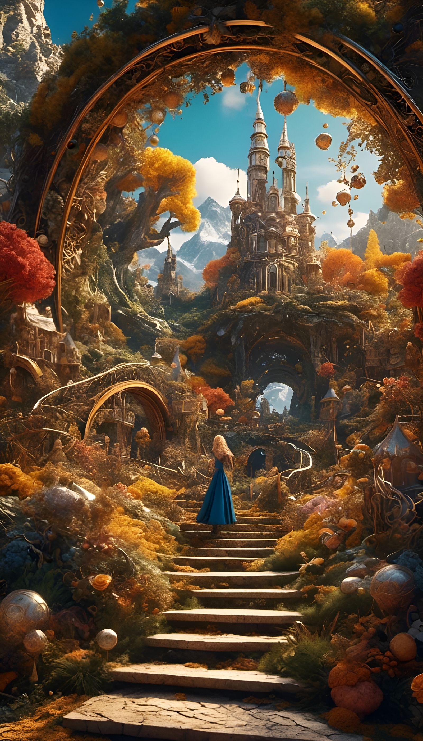 Arrival at Melibour Garden