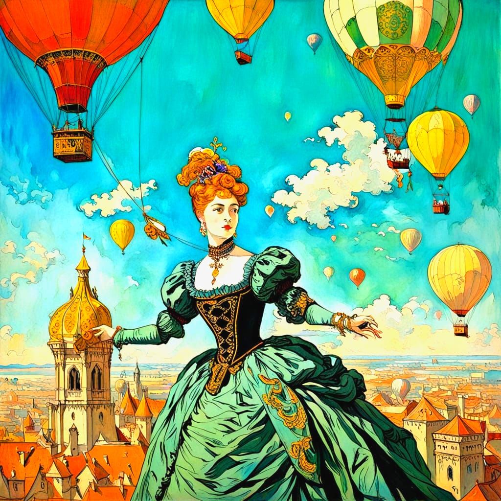 Neo-Baroque Painting