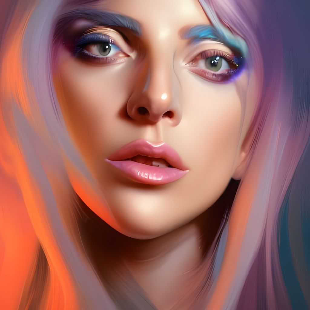 Detailed Portrait with Dynamic Lighting