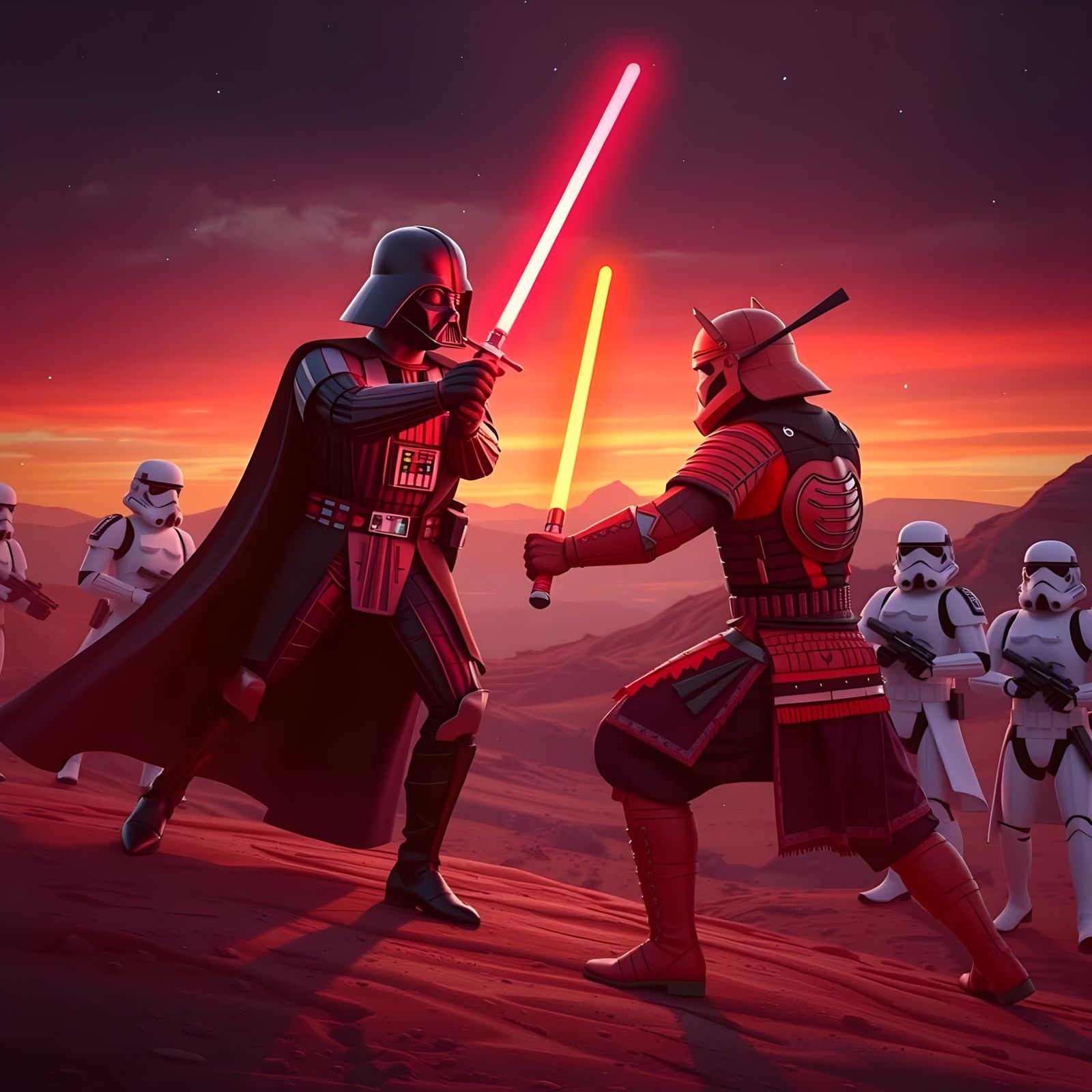 Imperial Dark Jedi Training, Planet Vjun (Special Edition)