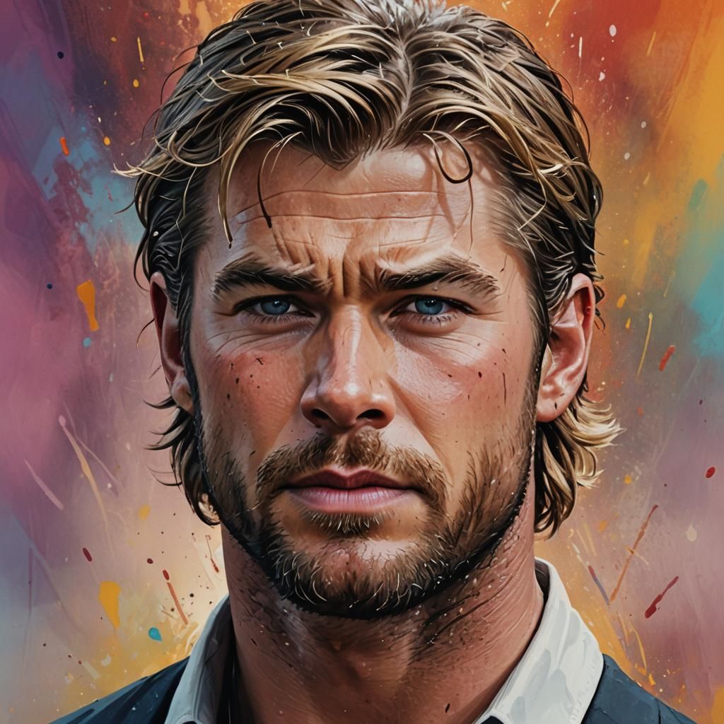 Hyperrealistic Portrait with Dramatic Lighting