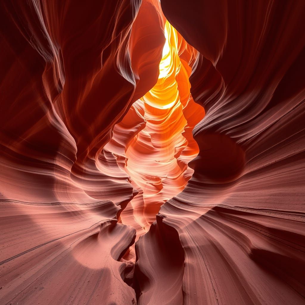 Antelope Canyon: Golden Sandstone in Unreal Engine 5