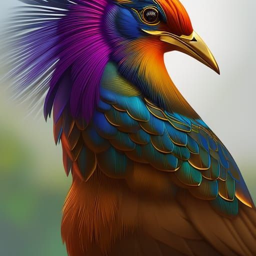 Himalayan Monal Bird