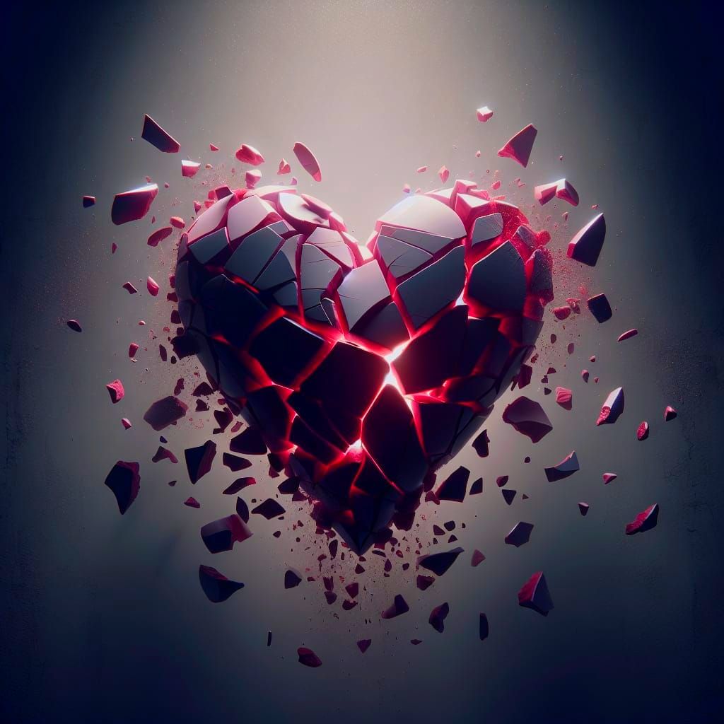 Shattered Heart: Hope Amidst Emotional Pain