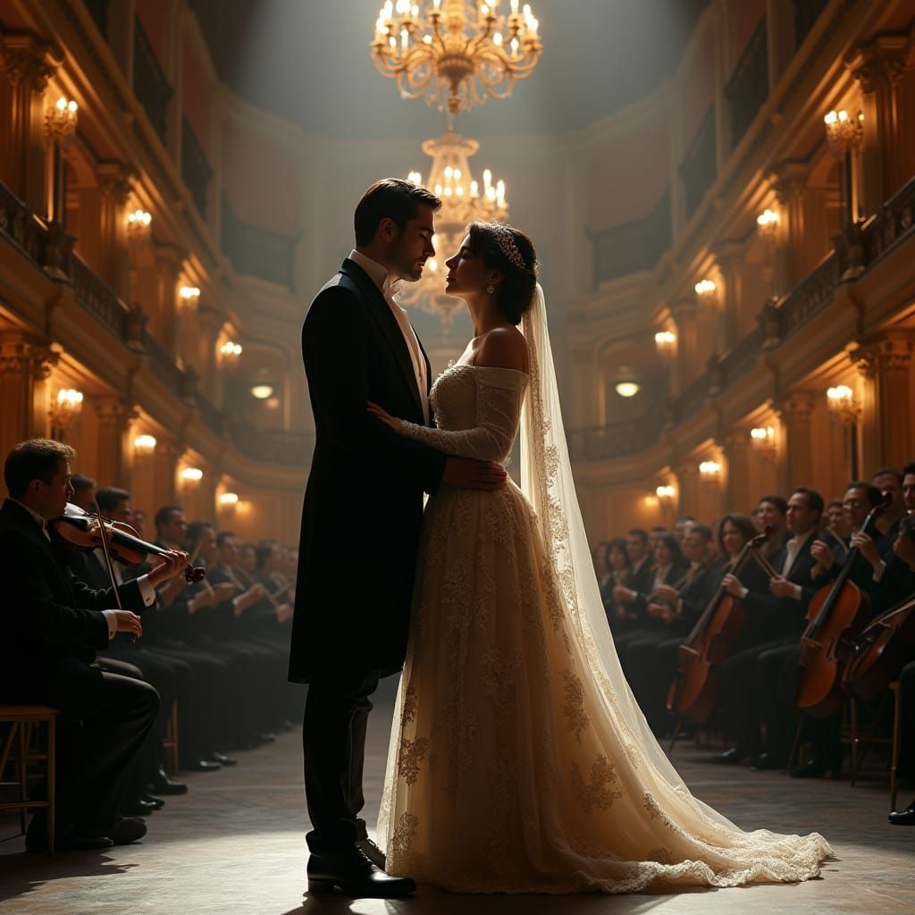 Epic Opera House Duet in 19th-Century Italian Style