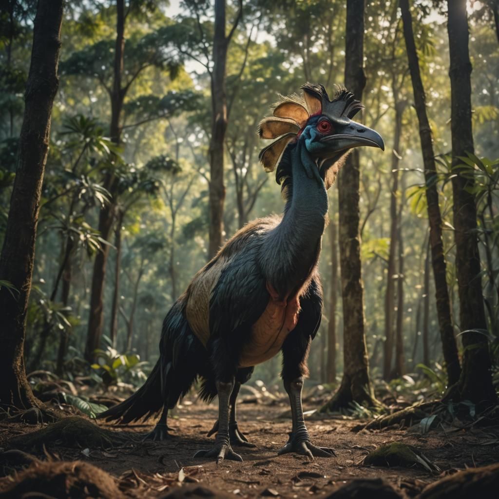 Cassowary-Headed Beast: Professional Wildlife Photography
