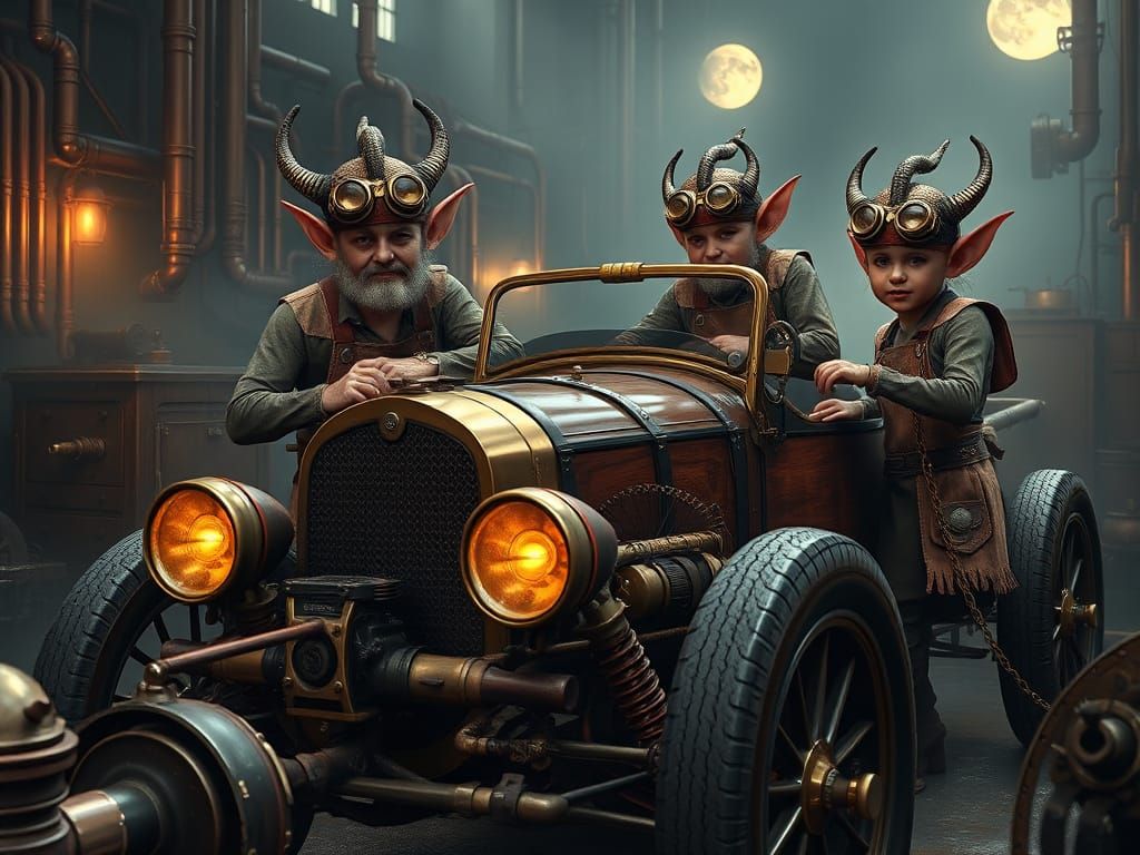 🥉steampunk elves