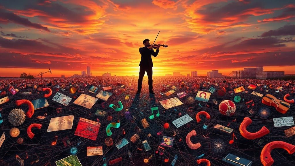 Glowing Bio Art Harmony in Stunning 8K Digital Art