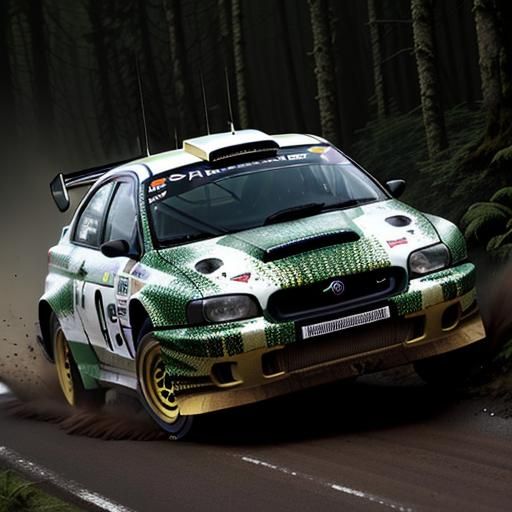 Insch rally car
