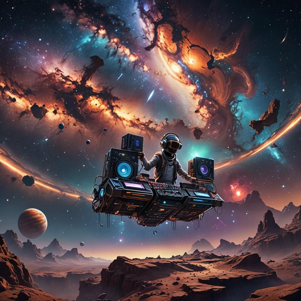 DJ in Space: A Milky Way Fantasy