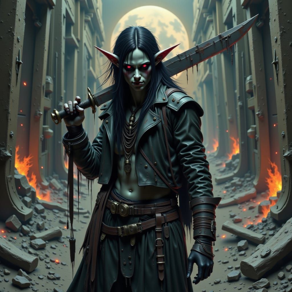 Native American Vampire Shaman Battles Aliens