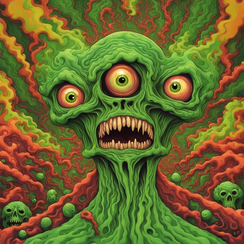 Hallucinogenic Horror: Fried Green Screams of Madness