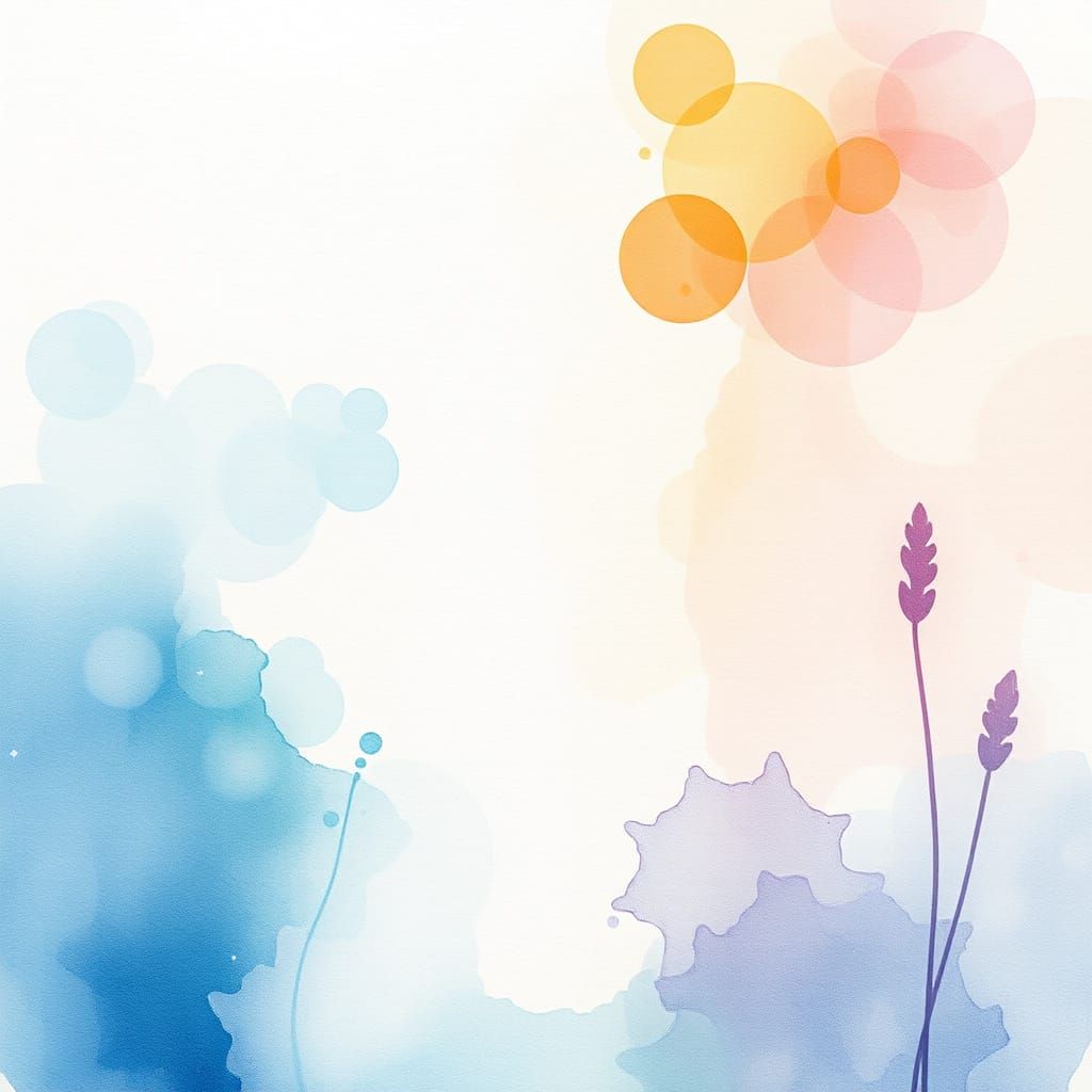 Ethereal Watercolor Painting