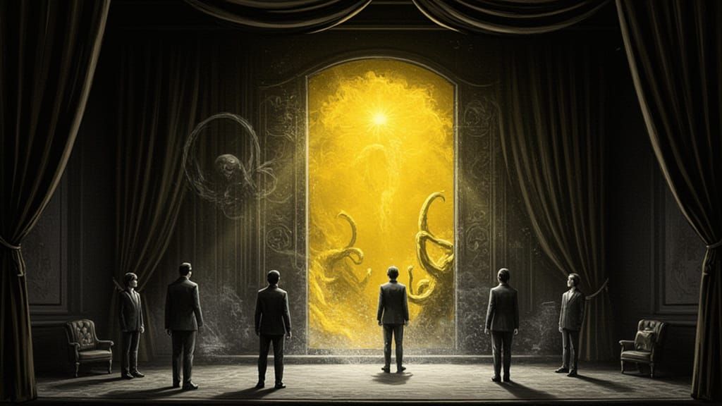 SCP Operatives Enter Surreal Theater Portal