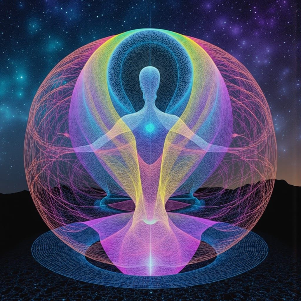 Quantum Entanglement in Meta-Referential Layers