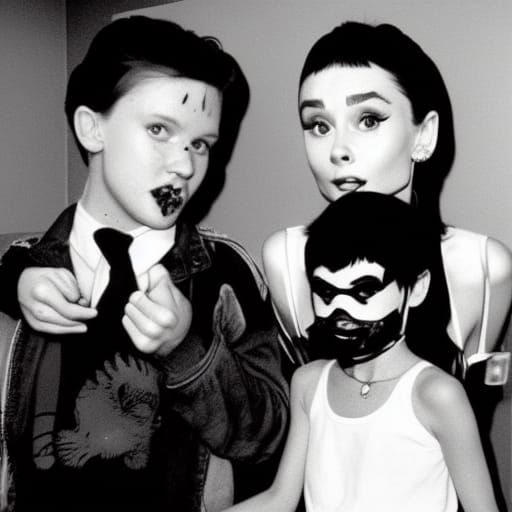 Audrey Hepburn and Jason Vorhees' Baby: Bloody 1986 Scene