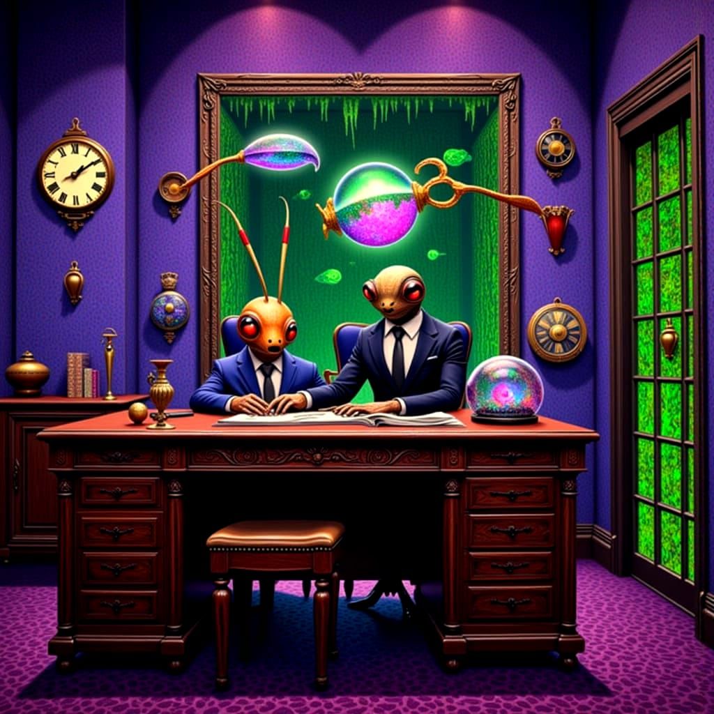 🦗"The Brokers of the Otherworld" 💼