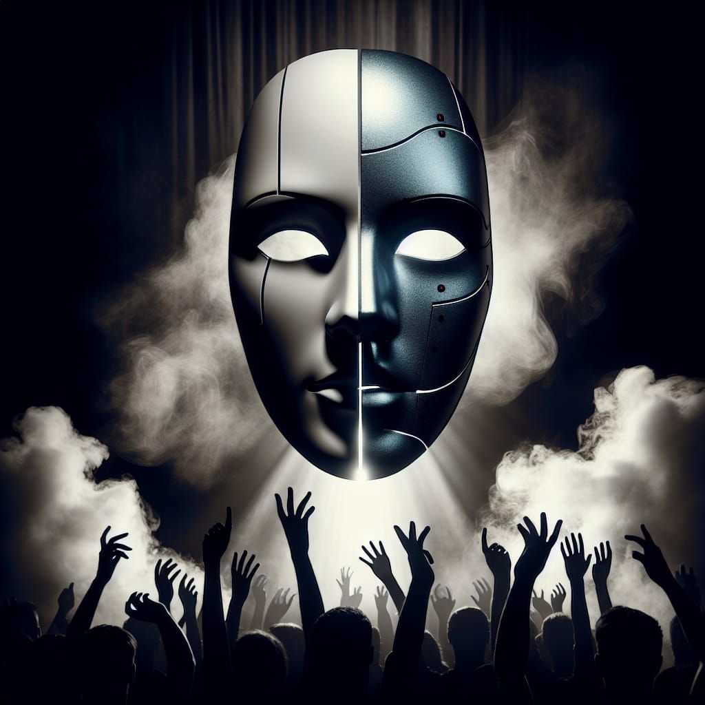 Dramatic Mask: Human and Robot Duality