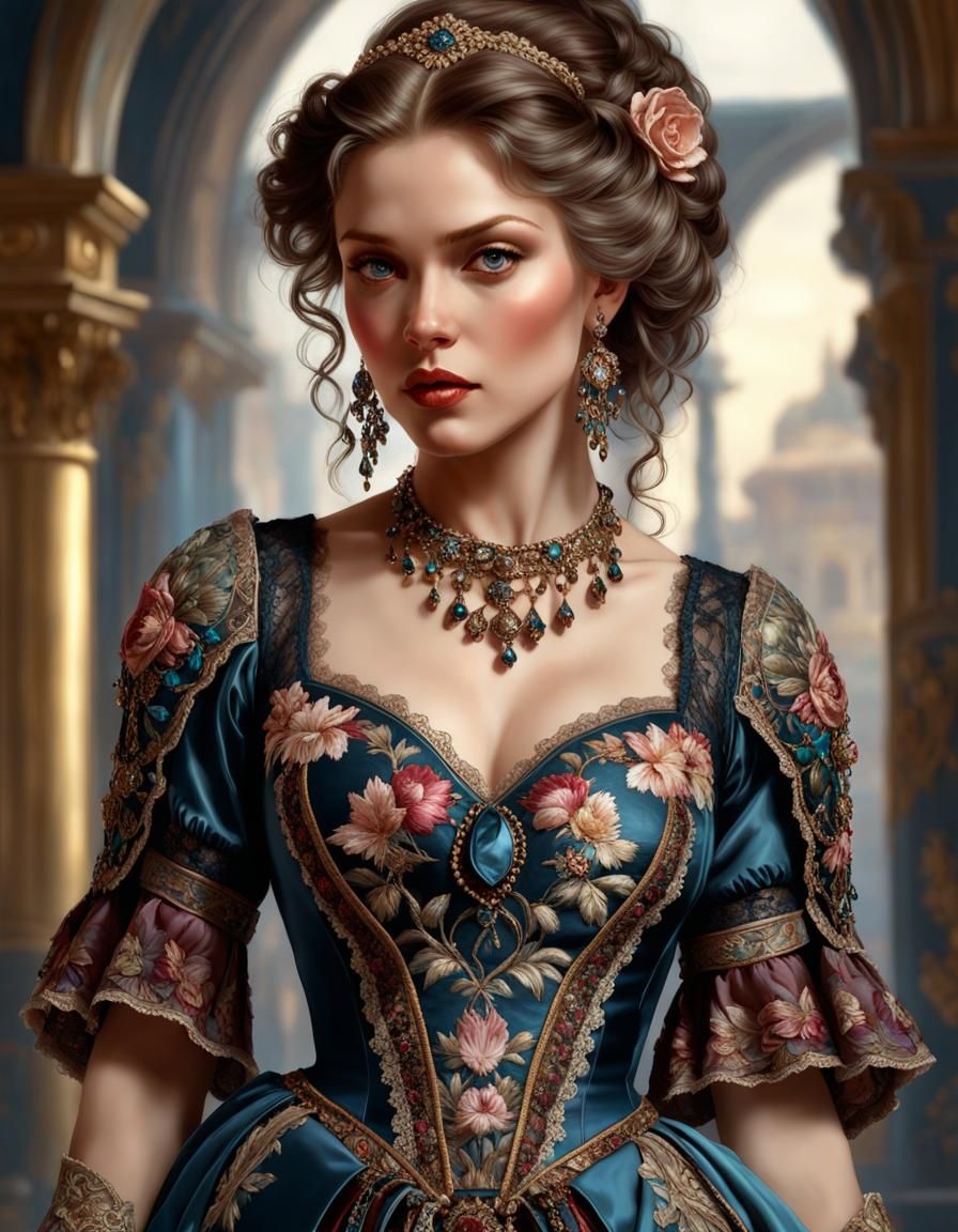 The Dress Of The Queen