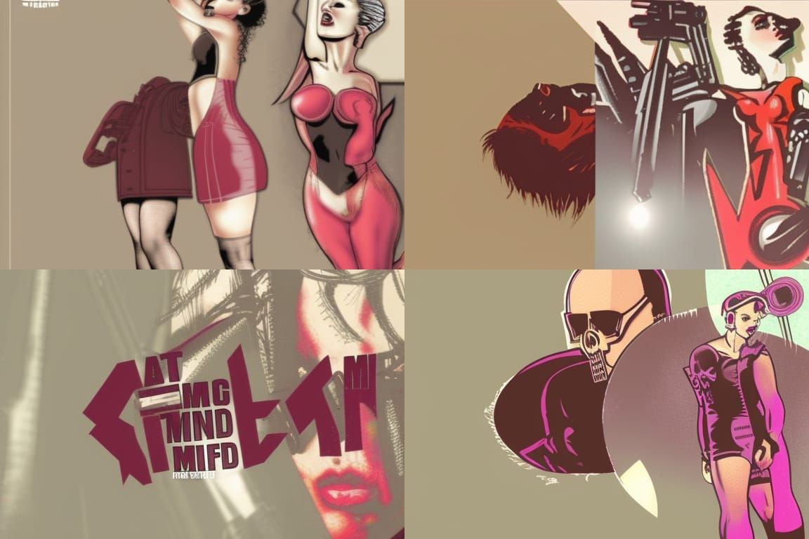 KMFDM Album Cover Art Style